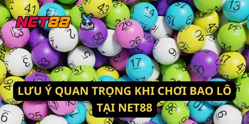 Lưu Ý Quan Trọng Khi Chơi Bao Lô Tại Net88